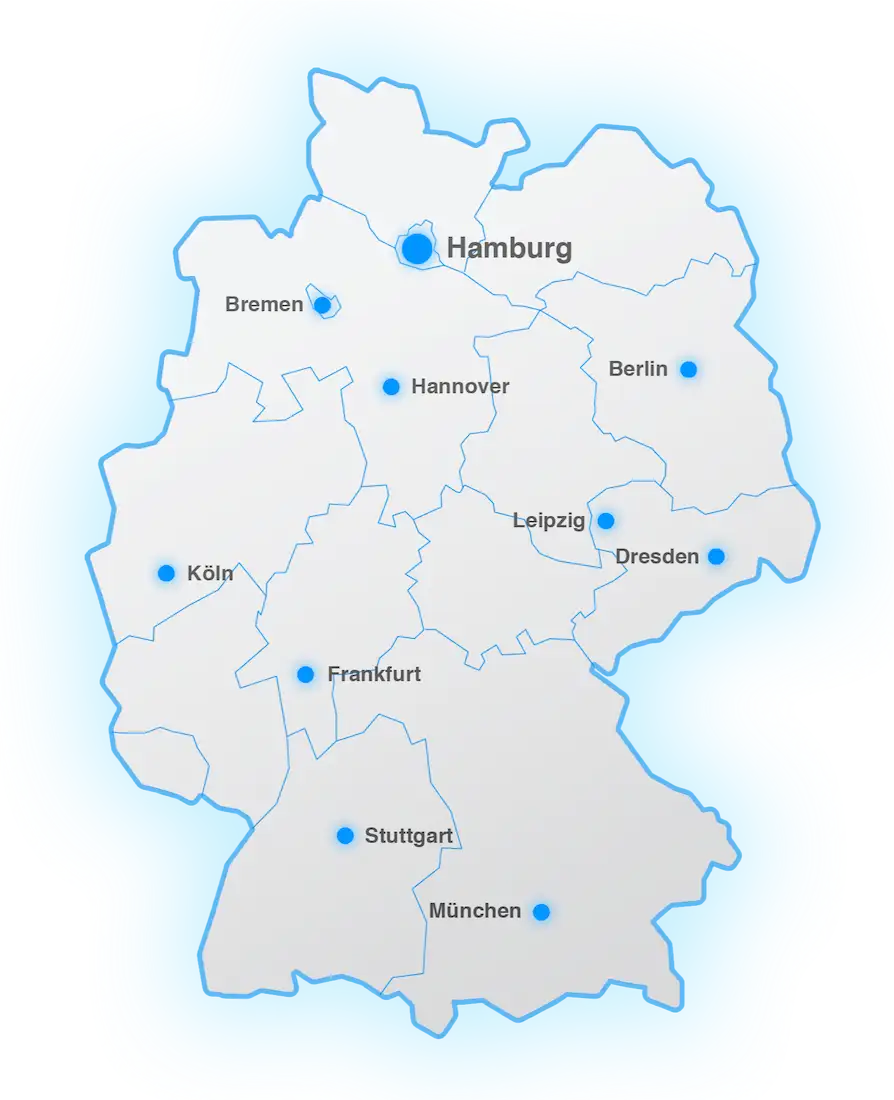 ELD Standorte in Deutschland